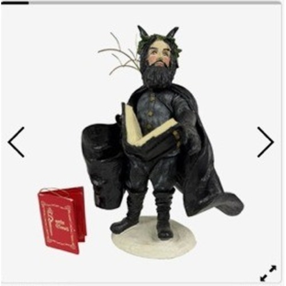 Duncan Royale Black‎ Peter History of Santa I 1983 Limited Edition Figurine 11"
